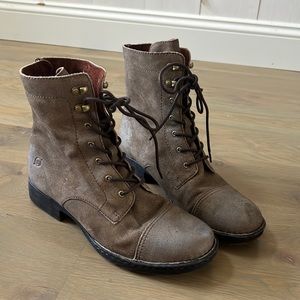 Born zip back boots